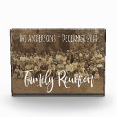 Familie reunion voegt Naam toe en Datum uploadt Fo Fotoblokken (Voorkant)