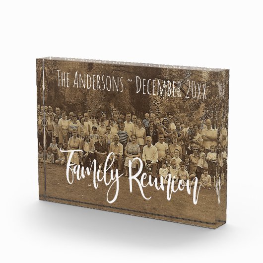 Familie reunion voegt Naam toe en Datum uploadt Fo Fotoblokken (Rechts)