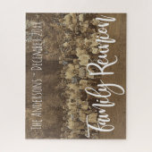 Familie reunion voegt Naam toe en Datum uploadt Fo Legpuzzel (Verticaal)