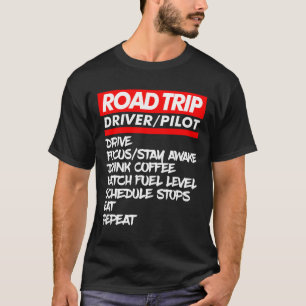 Familie Road Trip Shirten Grappige vakantie Zomer T-shirt