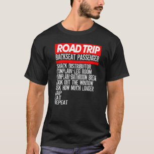 Familie Road Trip Vakantie Zomer Buiten 1 T-shirt