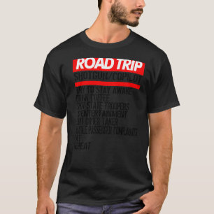 Familie Road Trip Vakantie Zomer Buiten 6 T-shirt