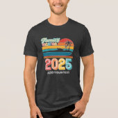 Familie roeping gepersonaliseerd Tri-Blend shirt (Voorkant)