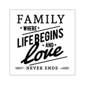 Familie Rubberstempel (Afrduk)