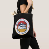 Familie RV Road Trip Reunion Matching Swag Custom Tote Bag (Dichtbij)