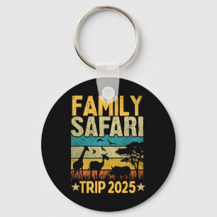 Familie Safari Reis 2025 Familie Matching Squad Va Sleutelhanger