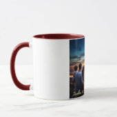 Familie "Samen vieren we de vrijheid van de VS" Vu Mok (Links)