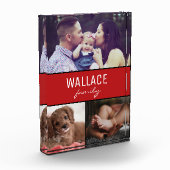 "Familie schatten: fotoblok (Links)