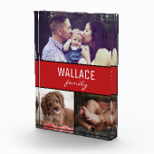 "Familie schatten:  fotoblok (Rechts)