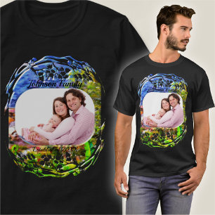 Familie Schilderachtig pad Uitzicht 0819 T-shirt