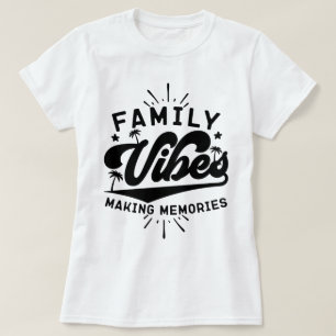 Familie-sfeer Onthouden Herinneringen Outdoor Vaka T-shirt
