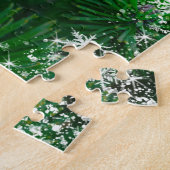 Familie Sjabloon voor kerstboomnaam voor collage-f Legpuzzel (Zijkant)