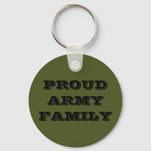 Familie Sleutelhanger Proud Army (Voorkant)