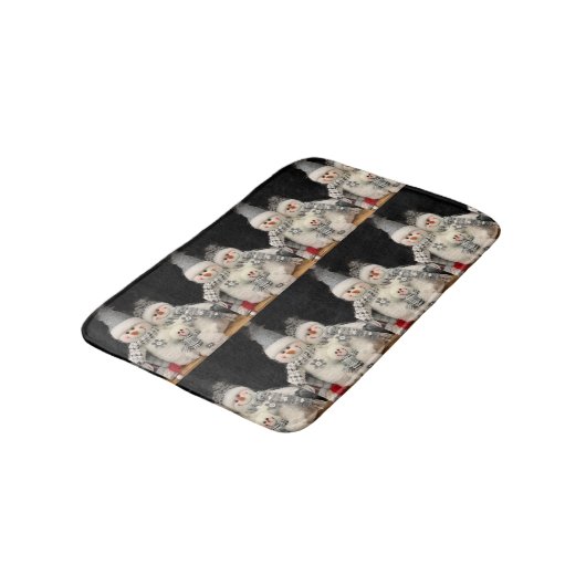 ***FAMILIE SNEEUWPOP*** BADMAT (Gekanteld)