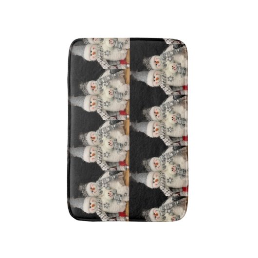 ***FAMILIE SNEEUWPOP*** BADMAT (Voorkant Verticaal)