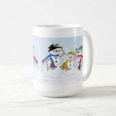 Familie Snowman Mok (Voorkant rechts)
