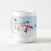 Familie Snowman Mok (Voorkant links)