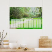 Familie speciale dagen kalender van het Lenteboswa Poster (Keuken)