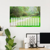 Familie speciale dagen kalender van Spring Woods P Poster (Thuiskantoor)