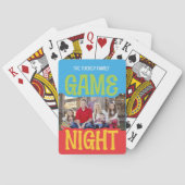 Familie Spelletjesavond Foto Mooie & Kleurrijke Pokerkaarten (Achterkant)
