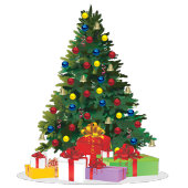 Familie staat voorop keramische bal ornament