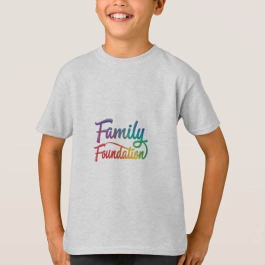 Familie Stichting T-shirt (Voorkant)