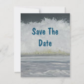 Familie Strand Vakantie Save Datum Jaarlijkse Zome Kaart (Voorkant)