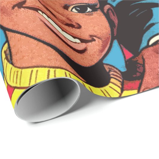  familie stripverhalen cadeaupapier (Rol Hoek)