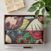 familie stripverhalen tissuepapier (Geschenk)