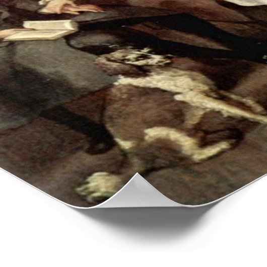 Familie Strode Portret van William Hogarth Poster (Hoek)