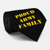 Familie stropdas Proud Army (Opgerold)