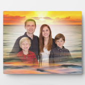 Familie Sunset 1738 Fotoplaat (Voorkant)