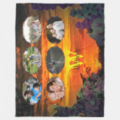 Familie Sunset 2584 Fleece Deken (Voorkant)