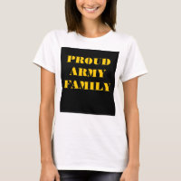 Familie T-Shirt Proud Army