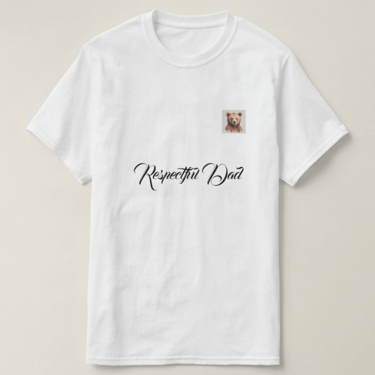 Familie T-shirt vader (Design voorkant)