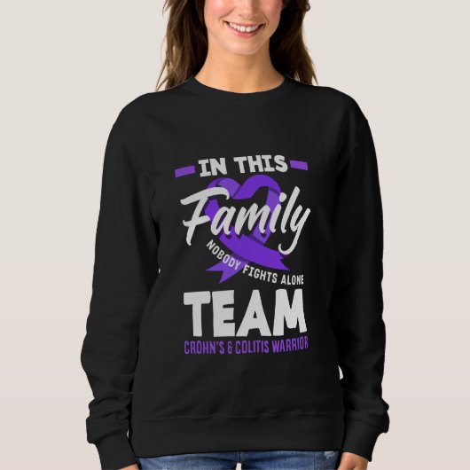 Familie Team Crohn & Colitis Warrior Trui (Voorkant)