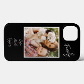 Familie telefoonhoesjes - Persoonlijke naam Case-Mate iPhone Case (Achterkant (horizontaal))