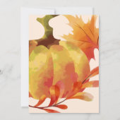 Familie Thanksgiving Brunch Kaart (Achterkant)