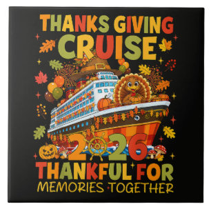 Familie Thanksgiving Cruise 2026 Vakantietrip Tegeltje