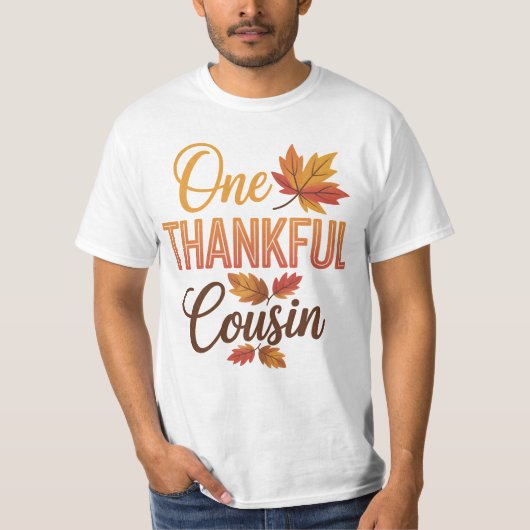 Familie Thanksgiving matching dankbaar T-shirt (Voorkant)