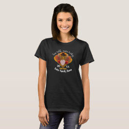 Familie Thanksgiving Shirten voor Reunions T-shirt