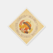 Familie. Thanksgiving vieren. Custom. Servet (Hoek)