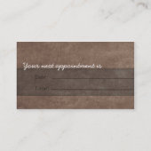 Familie Therapist Appointment Card Afsprakenkaartje (Achterkant)