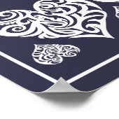 Familie thuis/Kantoor decor Poster (Hoek)