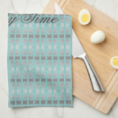 Familie tijd keuken handdoek (Quarter Fold)