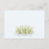 Familie Tradities baby shower Informatiekaartje (Achterkant)