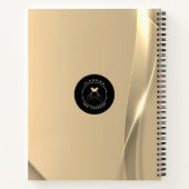 Familie Tradities en Recept Journal | Gouden gloed Notitieboek (Achterkant)