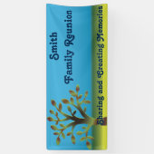 Familie Tree Reünie Spandoek (Verticaal)