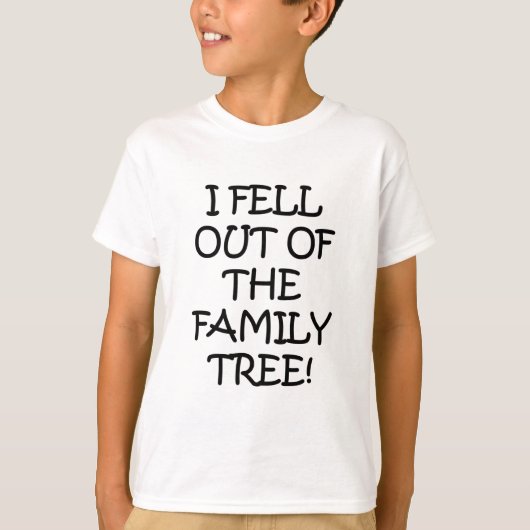 FAMILIE TREE T-SHIRT (Voorkant)