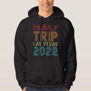 Familie Trip Las Vegas 2022 Vakantie Matching Vint Hoodie
